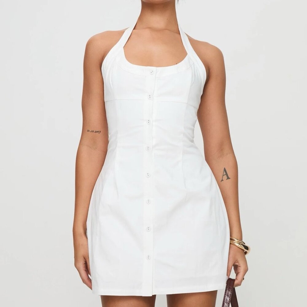 Princess Polly White Mini Dress